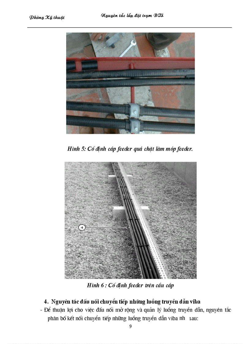 image for page Nguyên tắc lắp đặt trạm BTS