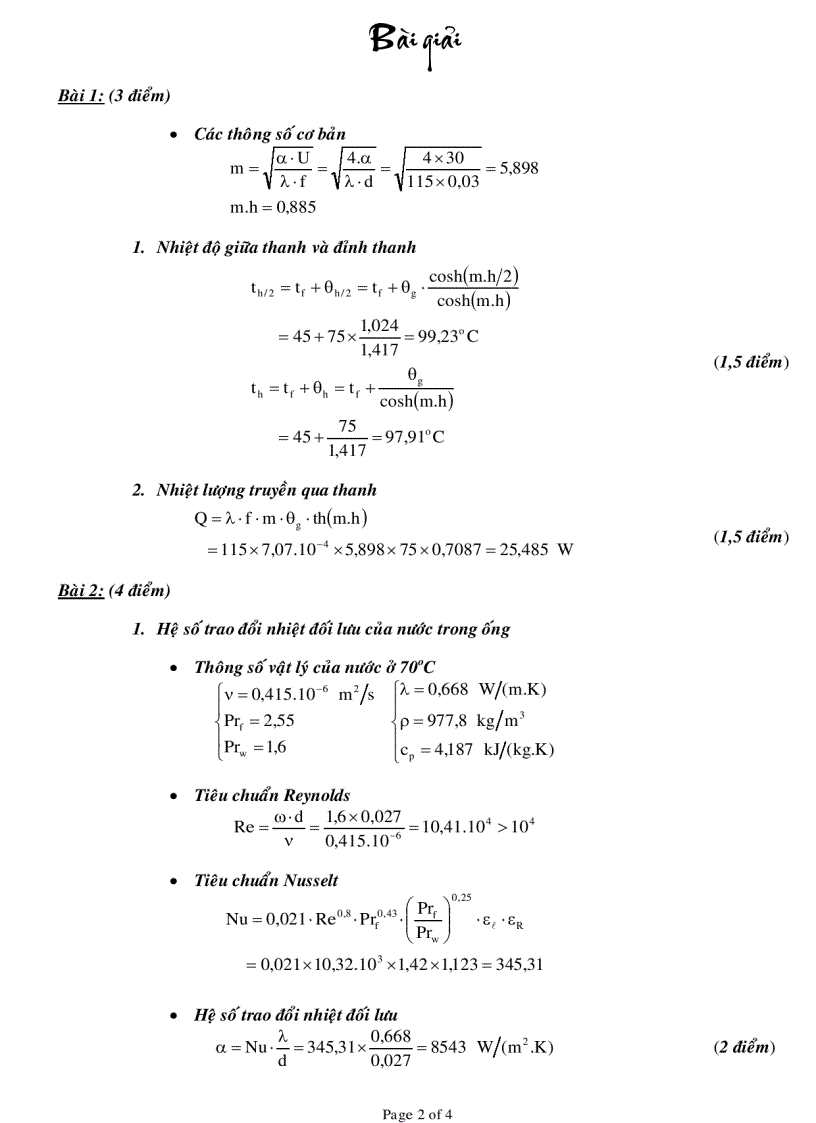 image for page Đề thi lời giải truyền nhiệt BKHCM