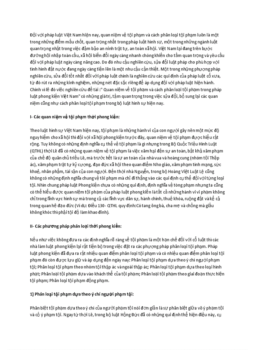 image for page Các quan niệm về tội phạm của Nhà Nước Việt Nam