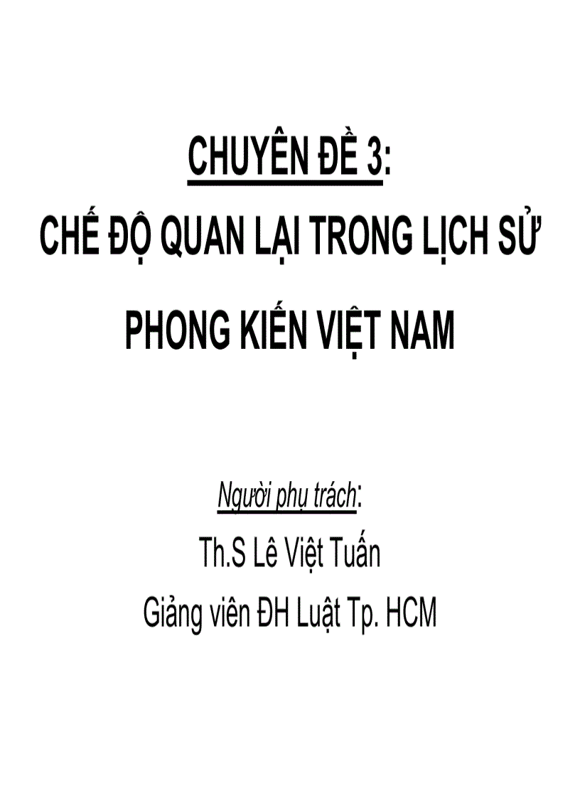 image for page Chế độ quan lại trong lịch sử phong kiến Việt Nam
