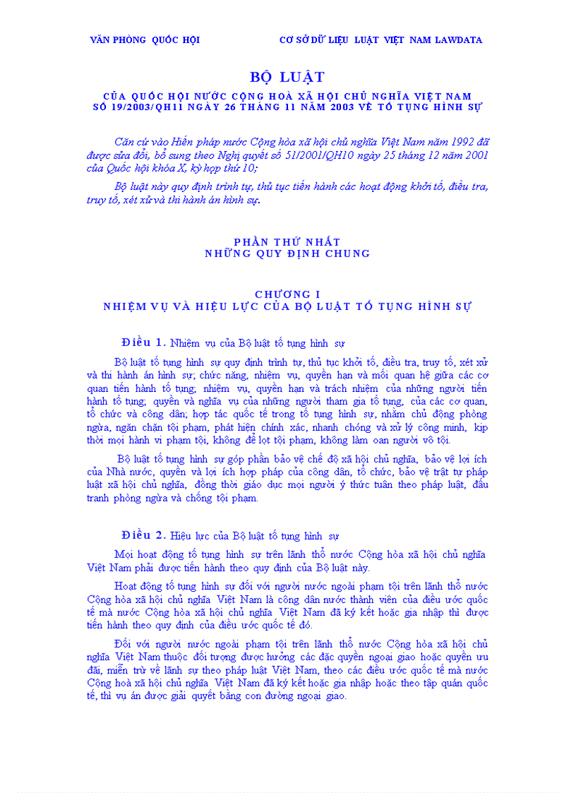 image for page Bộ luật tố tụng hình sự