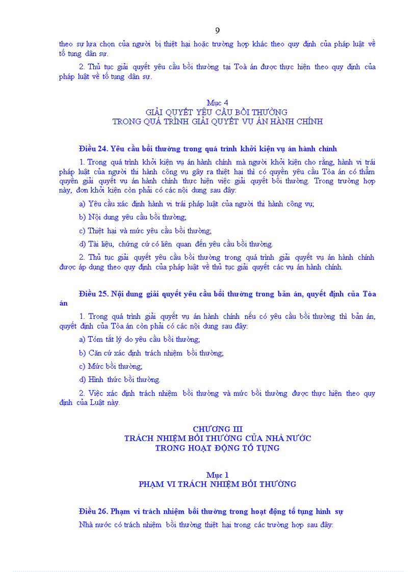 image for page Luật trách nhiệm bồi thường của nhà nước