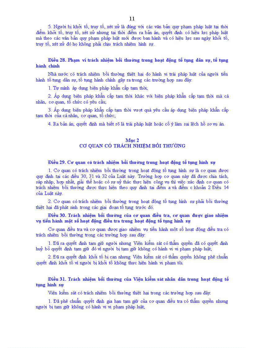 image for page Luật trách nhiệm bồi thường của nhà nước