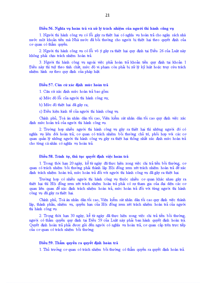 image for page Luật trách nhiệm bồi thường của nhà nước