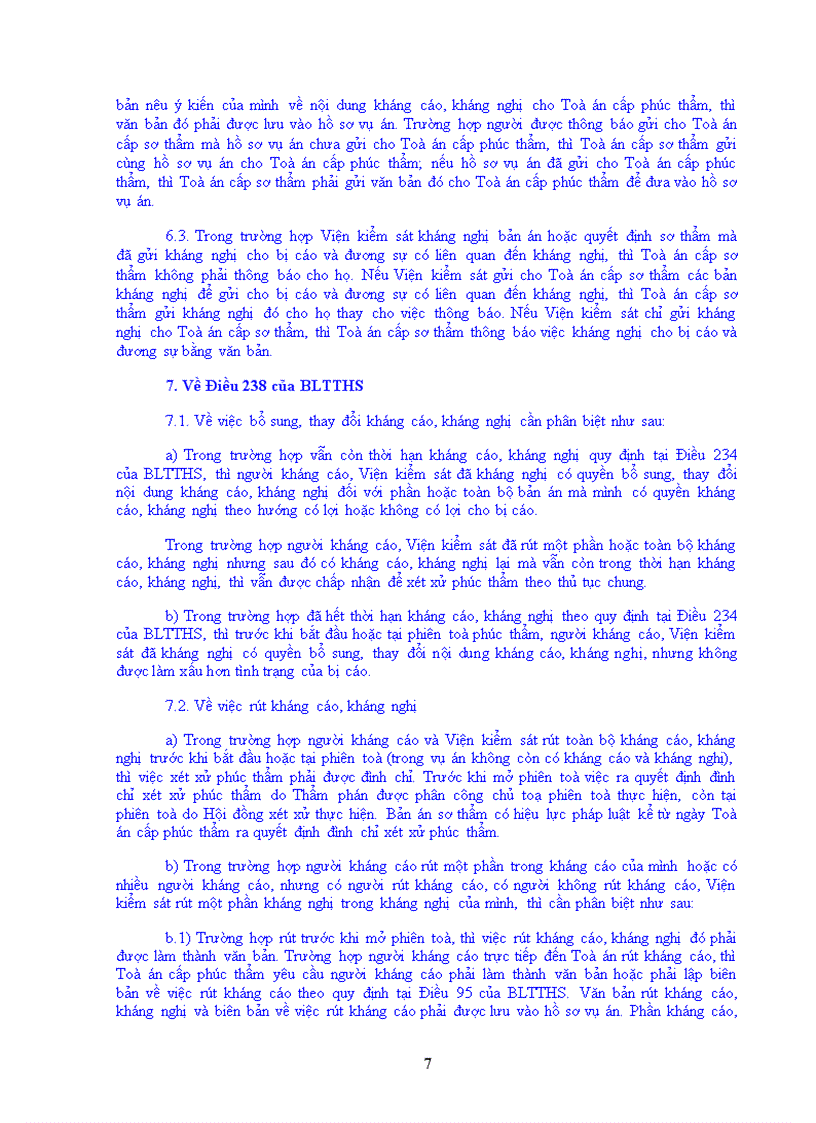 image for page Nghị quyết hướng dẫn một số quy định trong Phần thứ tư Xét xử phúc thẩm của Bộ luật Tố tụng hình sự