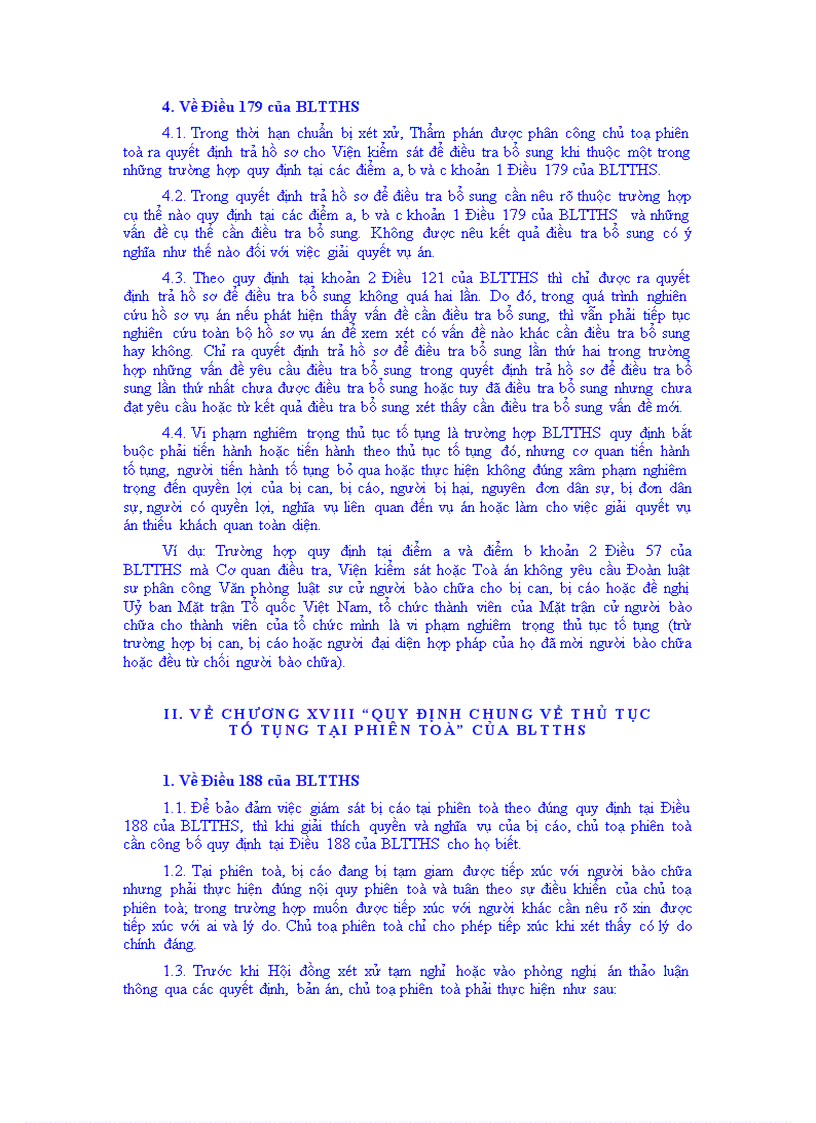 image for page Nghị quyết hướng dẫn thi hành một số quy định trong Phần thứ ba Xét xử sơ thẩm của Bộ luật Tố tụng hình sự năm 2003