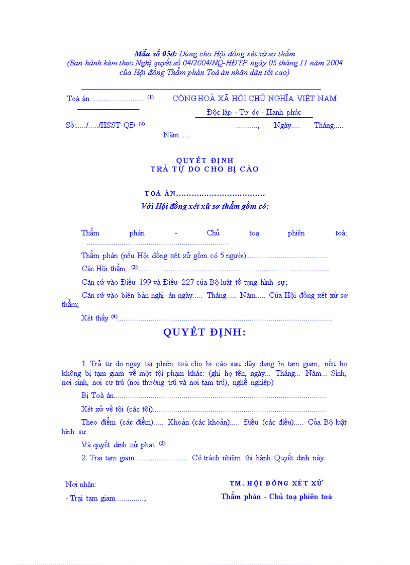 image for page Nghị quyết hướng dẫn thi hành một số quy định trong Phần thứ ba Xét xử sơ thẩm của Bộ luật Tố tụng hình sự năm 2003