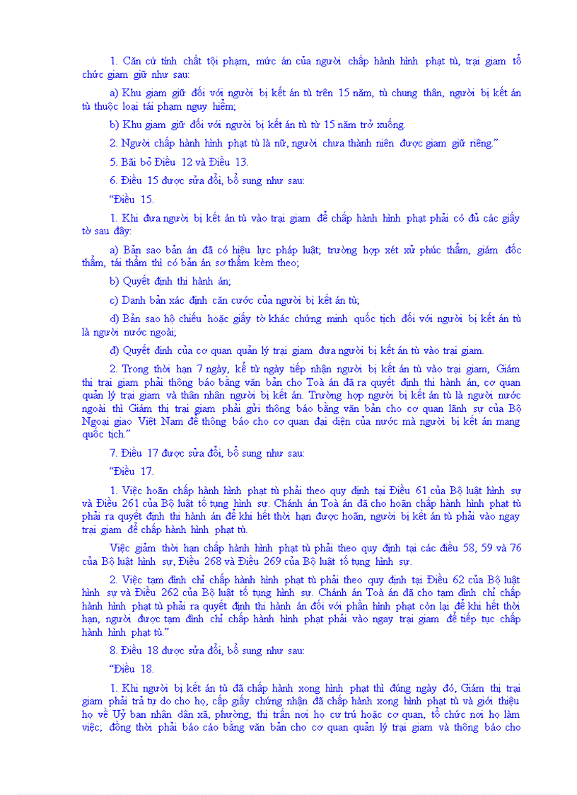 image for page Pháp lệnh sửa đổi bổ sung một số điều của Pháp lệnh Thi hành án phạt tù