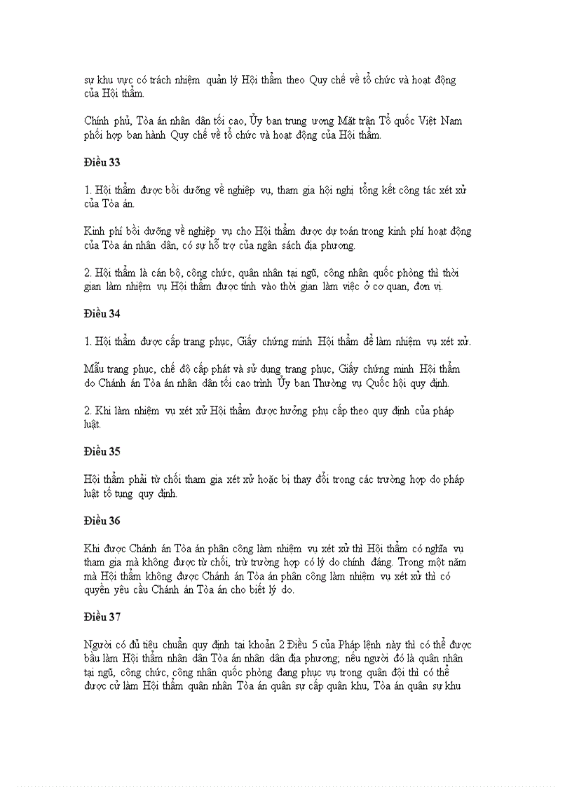 image for page PHÁP LỆNH Thẩm phán và Hội thẩm Tòa án Nhân dân