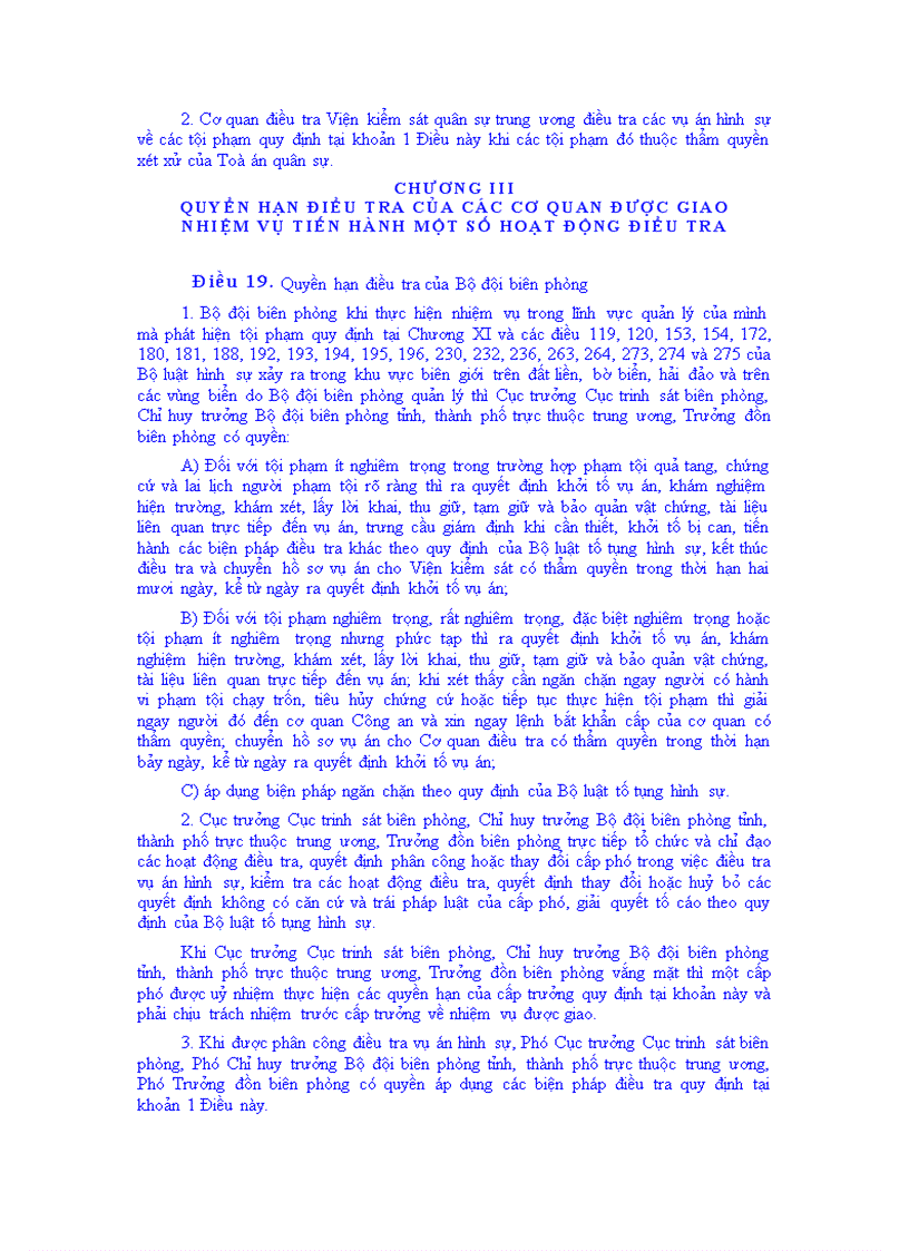 image for page Pháp lệnh về tổ chức điều tra hình sự