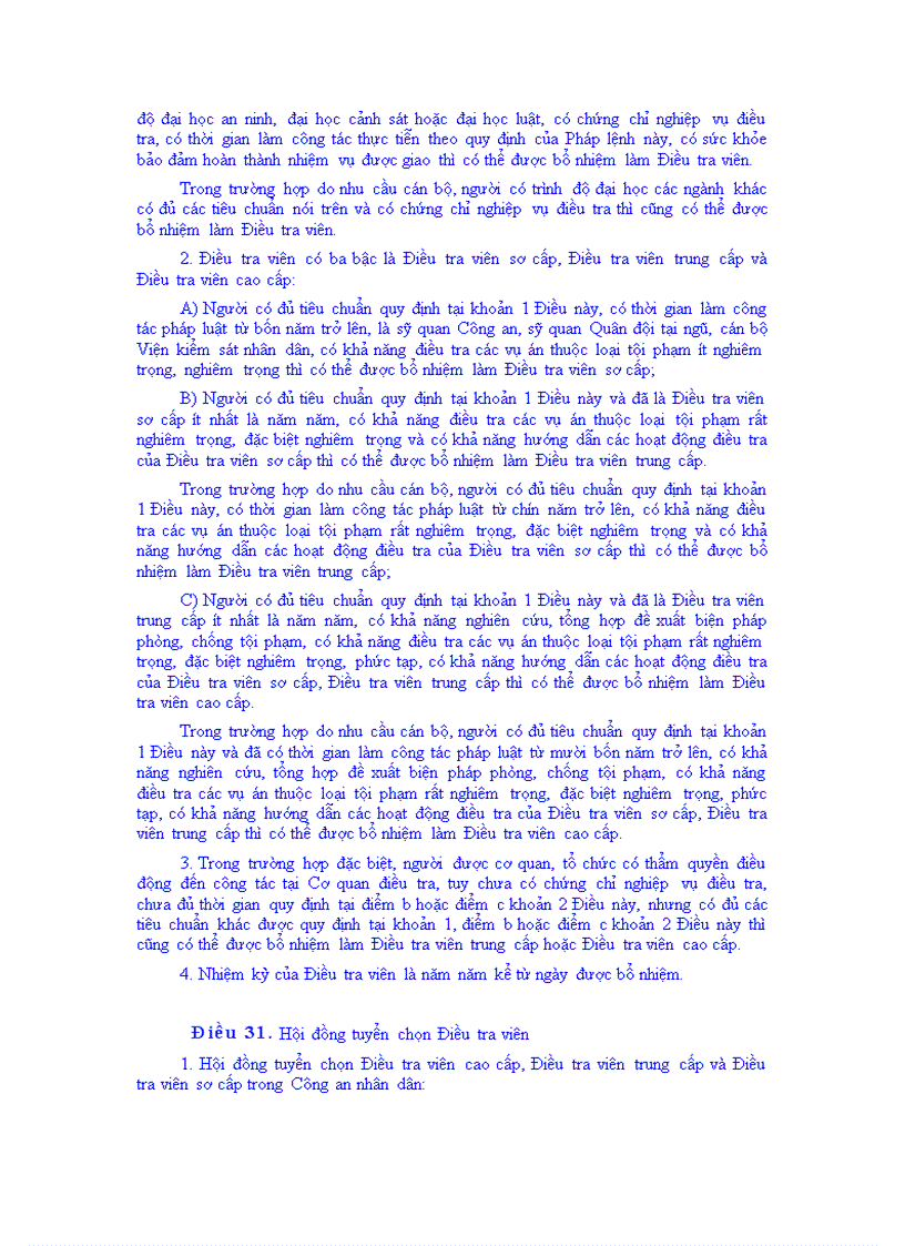 image for page Pháp lệnh về tổ chức điều tra hình sự