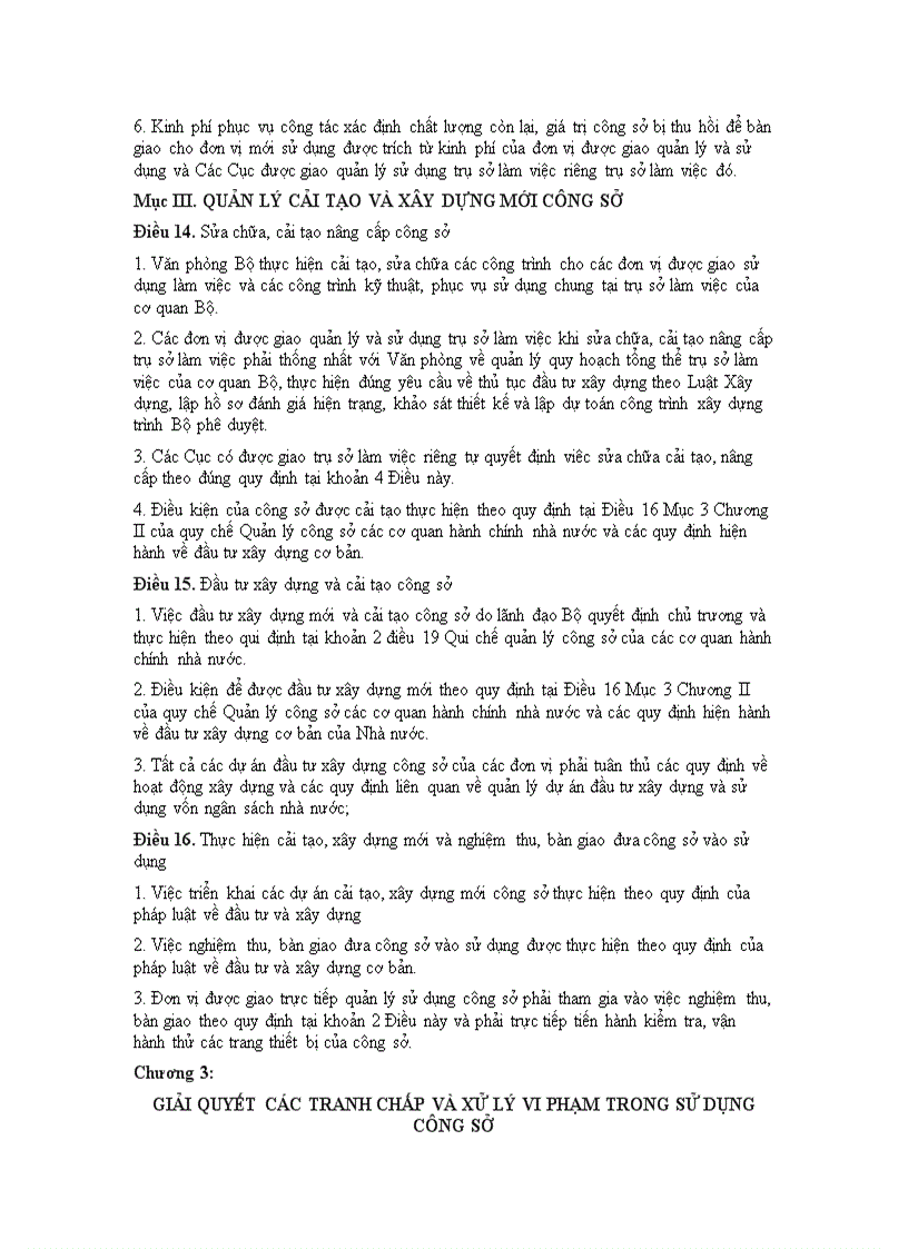 image for page Quy chế quản lý công sở của bộ nông nghiệp và phát triển nông thôn