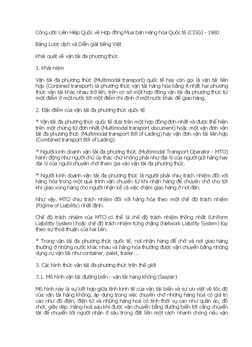 image for page Công ước Liên Hiệp Quốc về Hợp đồng Mua bán Hàng hóa Quốc tế CISG 1980