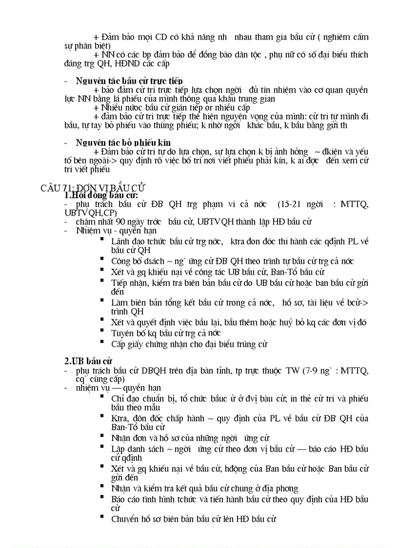 image for page Đề Cương ôn tập Hiến Pháp