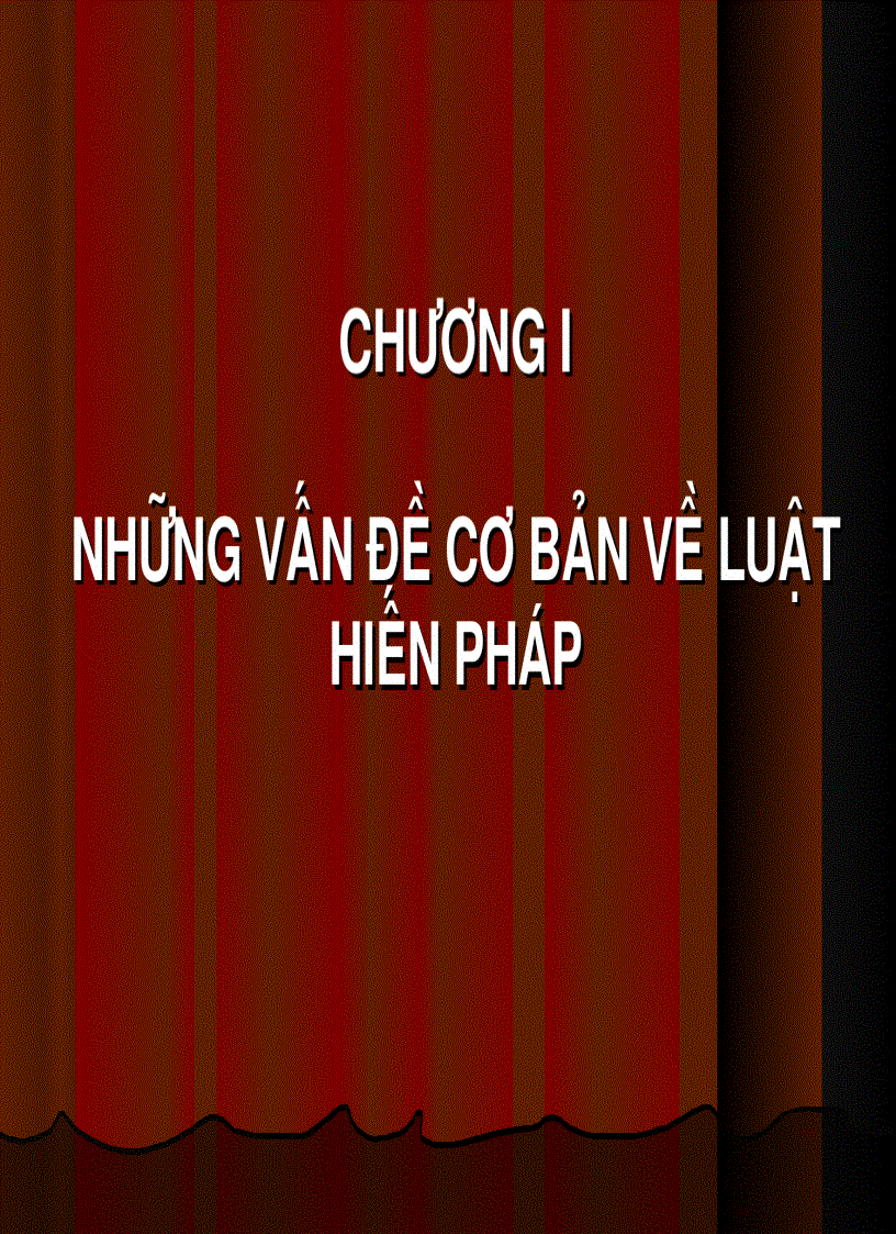 image for page Những vấn đề cơ bản về luật hiến pháp