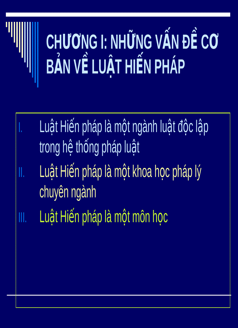 image for page Những vấn đề cơ bản về luật hiến pháp