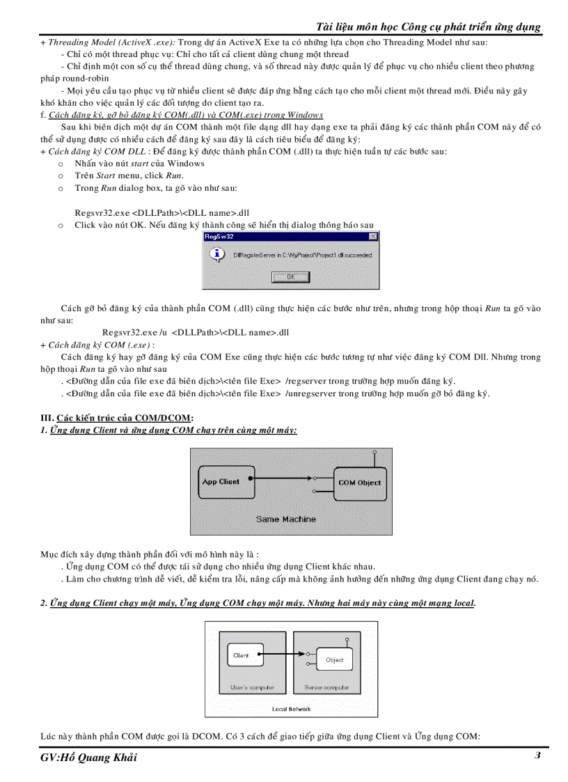 Giáo trình lập trình cổng COM