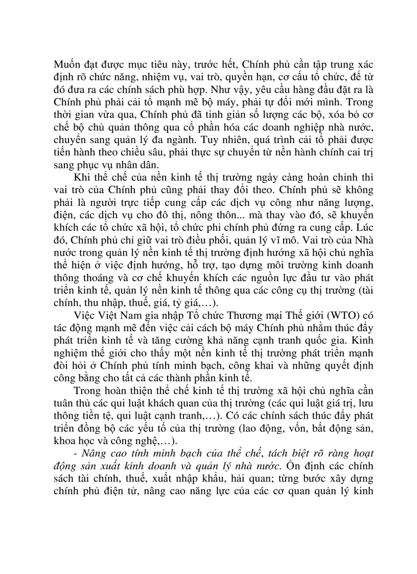 image for page Hoàn thiện thể chế kinh tế thị trường định hướng xã hội chủ nghĩa ở