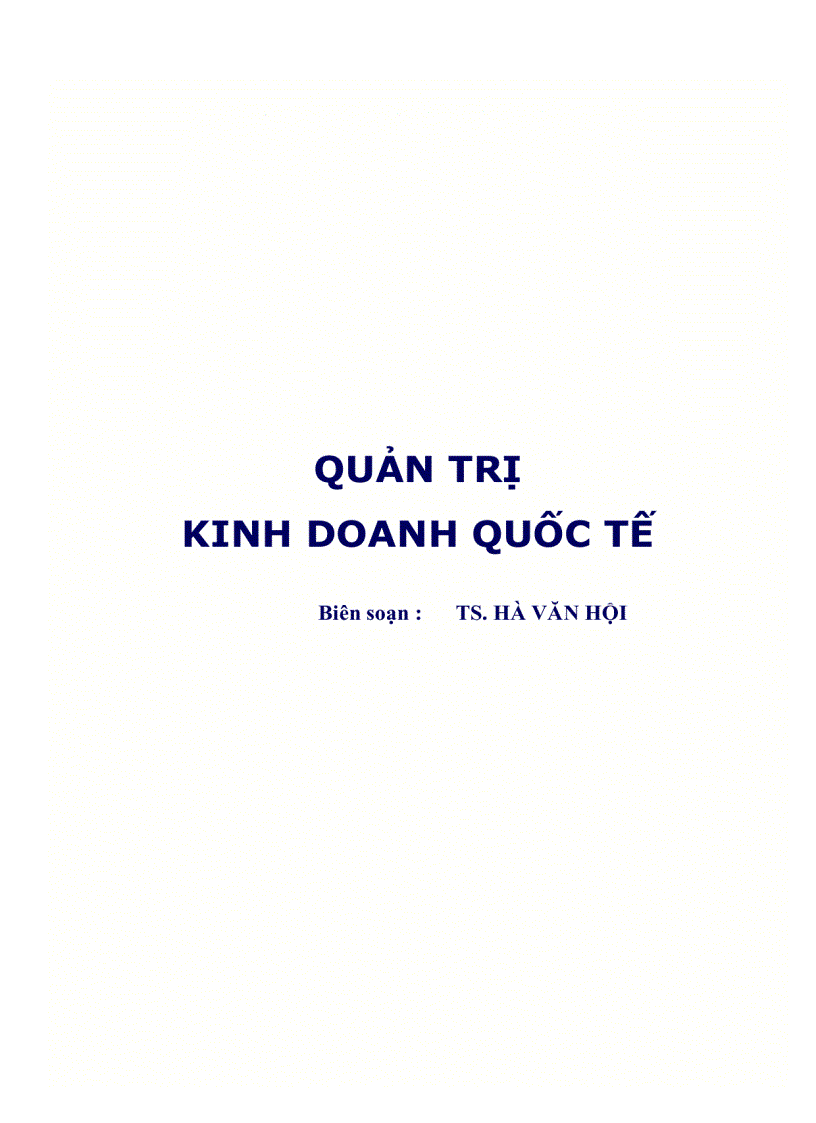 image for page Quản trị kinh doanh quốc tế của Học viện BCVT dành cho hệ đào tạo từ xa