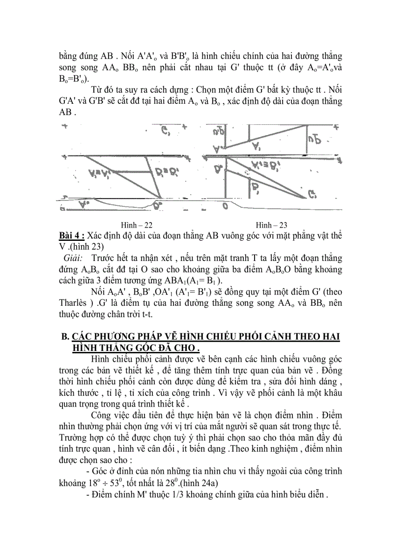 image for page Hình học họa hình dành cho sinh viên Kiến trúc