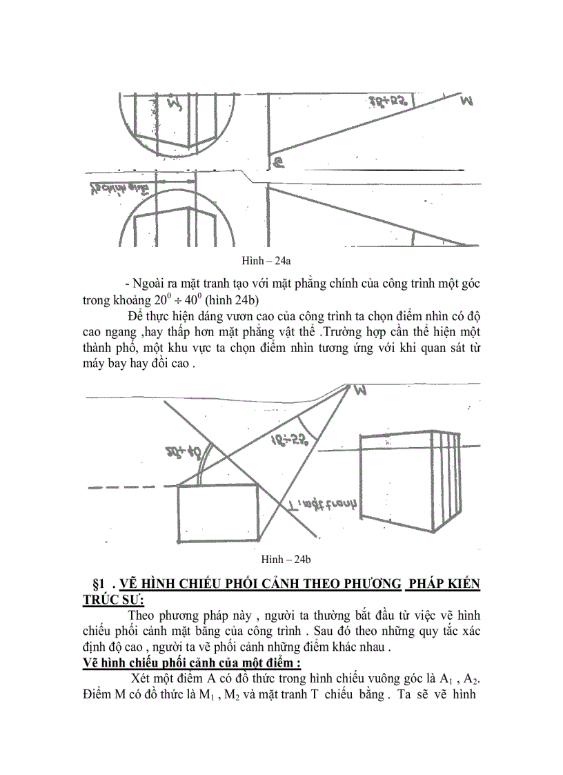 image for page Hình học họa hình dành cho sinh viên Kiến trúc