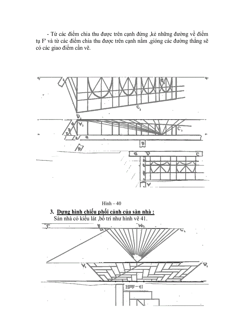 image for page Hình học họa hình dành cho sinh viên Kiến trúc