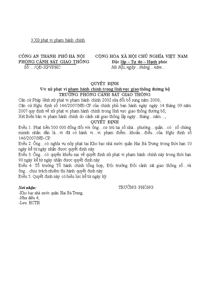 image for page Quyết định Về việc bổ nhiệm trưởng phòng tư pháp