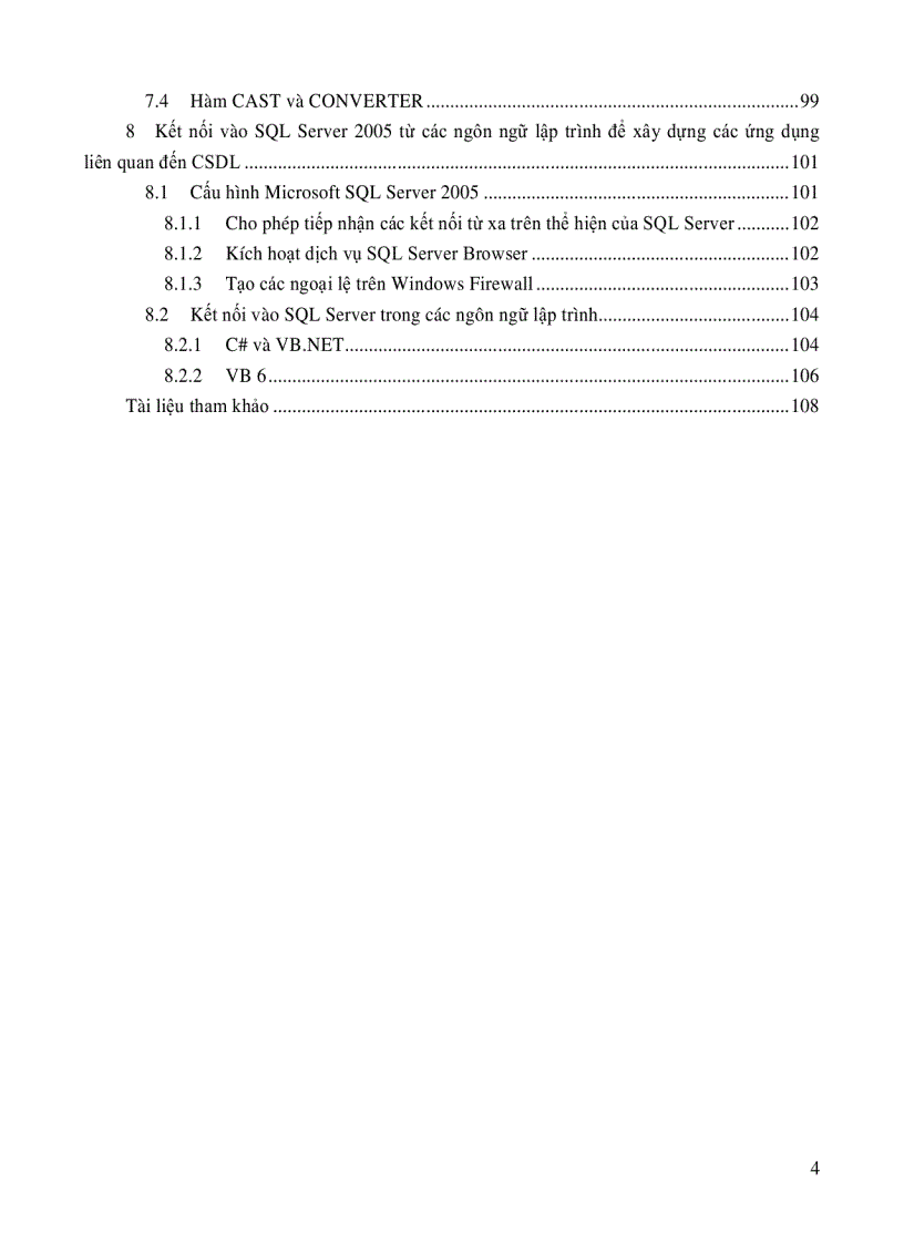 image for page Hướng dẫn sử dụng SQL Server 2005