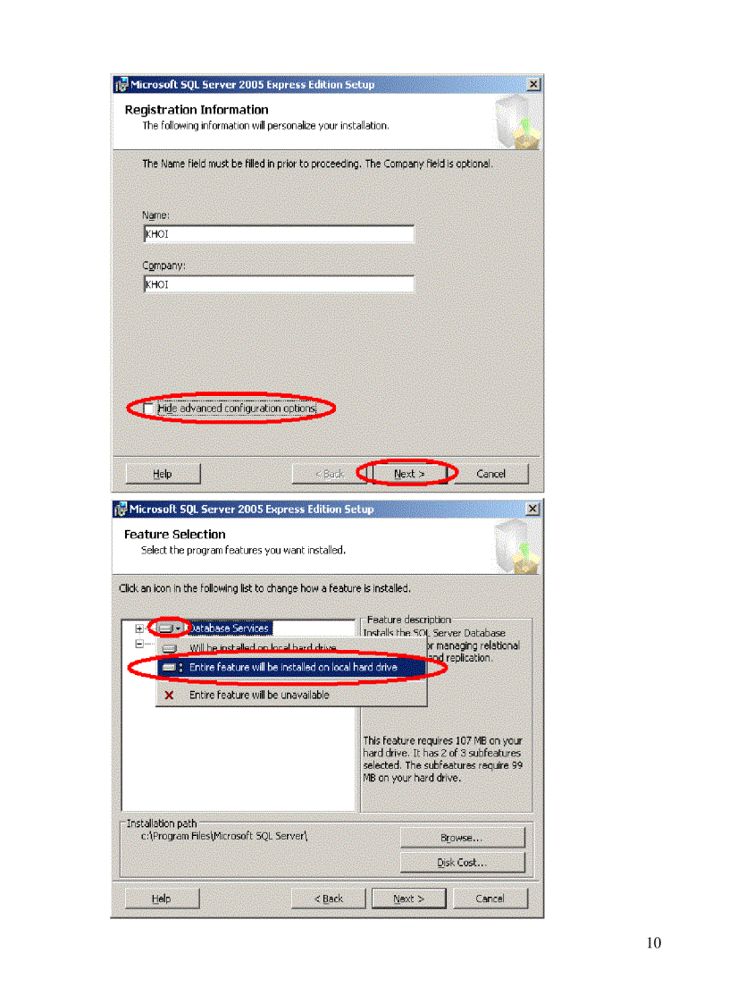 image for page Hướng dẫn sử dụng SQL Server 2005