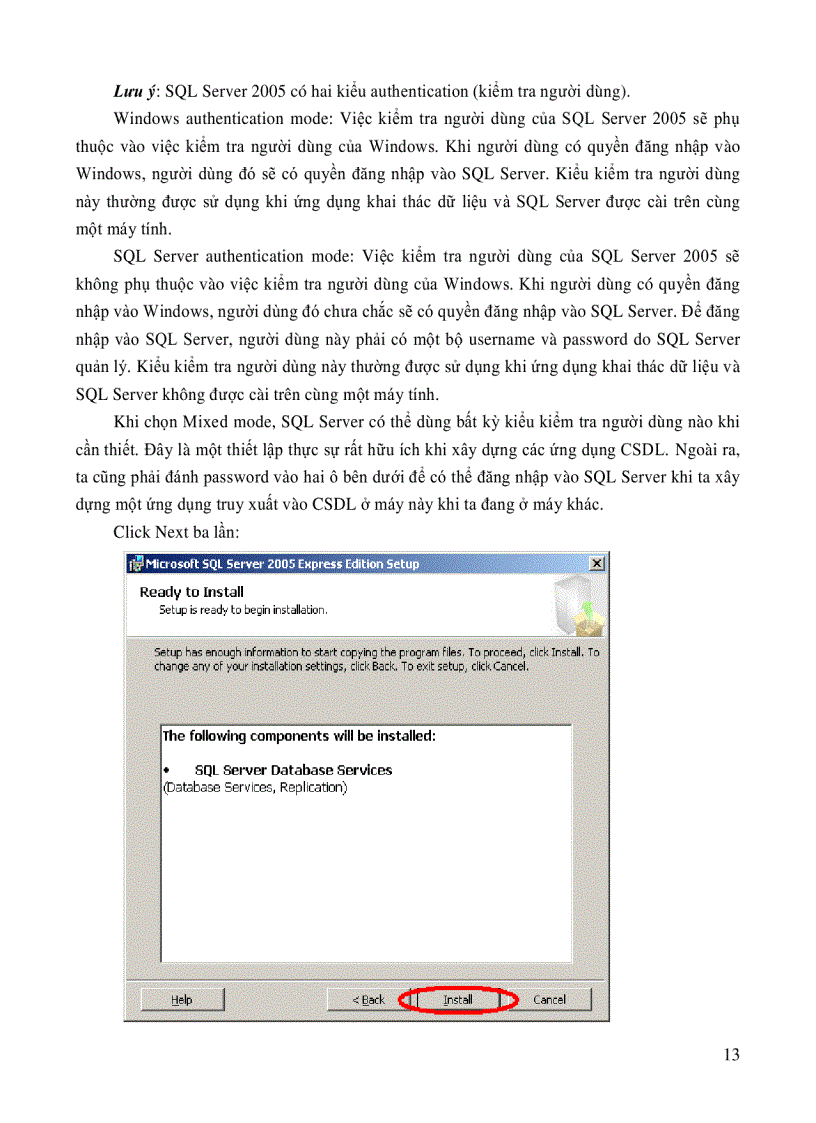 image for page Hướng dẫn sử dụng SQL Server 2005