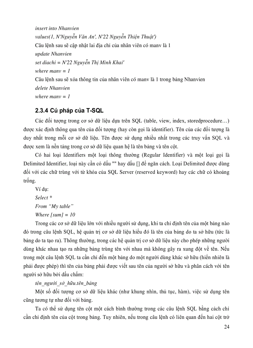 image for page Hướng dẫn sử dụng SQL Server 2005