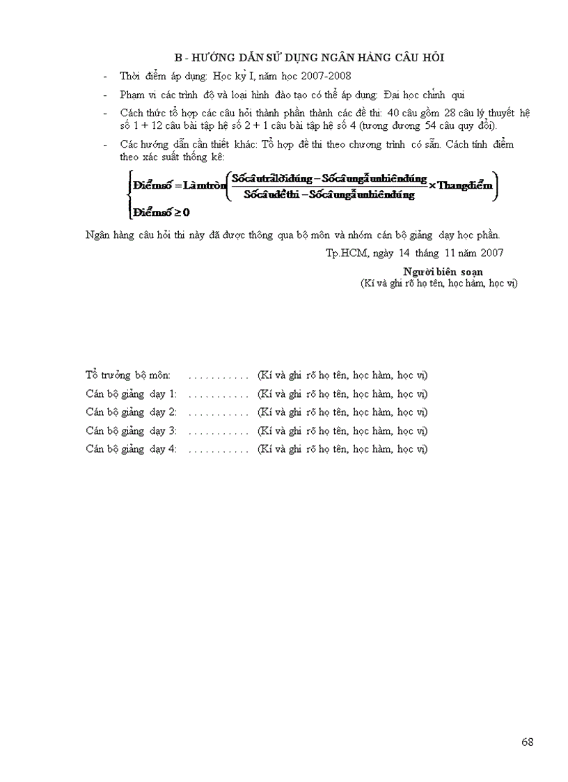 image for page Một số đề trắc nghiệm cơ lưu chất dhspkt tphcm 2