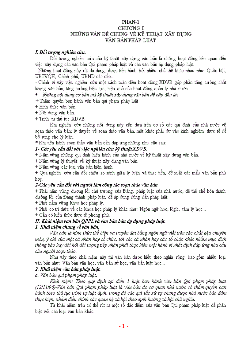 image for page Những vấn đề chung về kỹ thuật xây dựng văn bản pháp luật