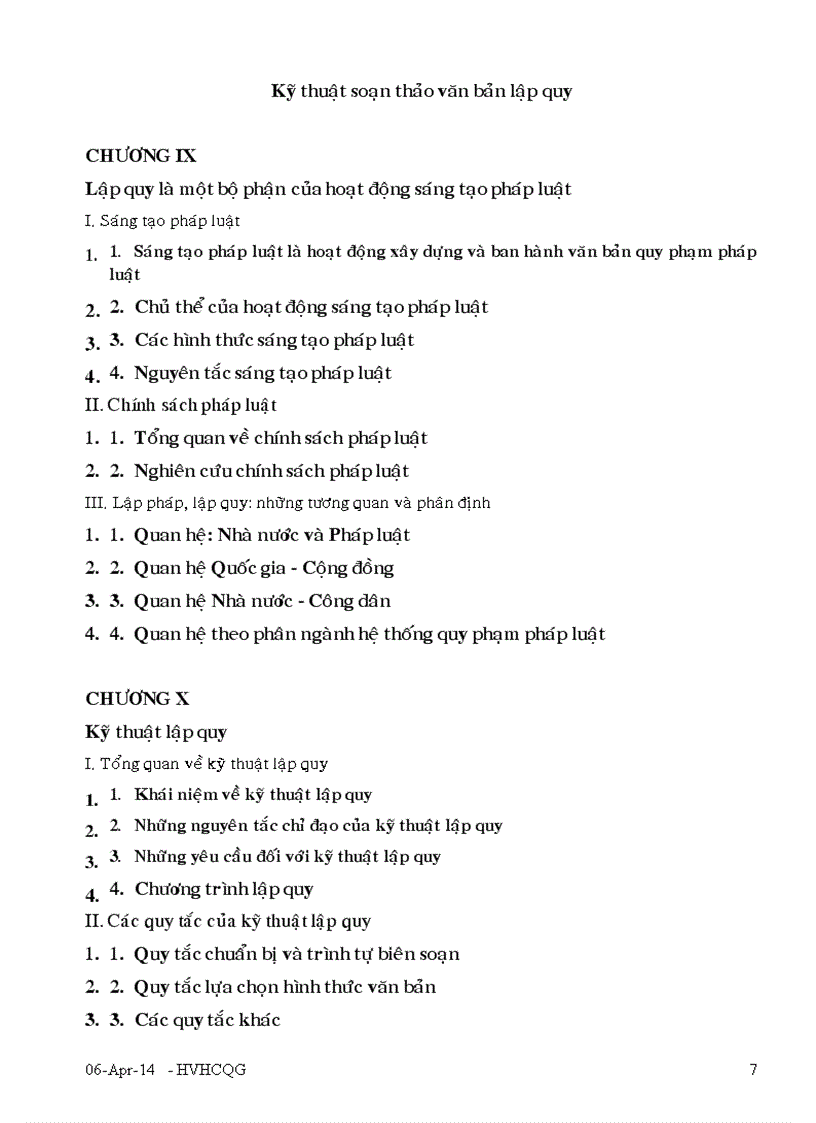 image for page Kỹ thuật xây dựng và ban hành văn bản quản lý hành chính nhà nước 1