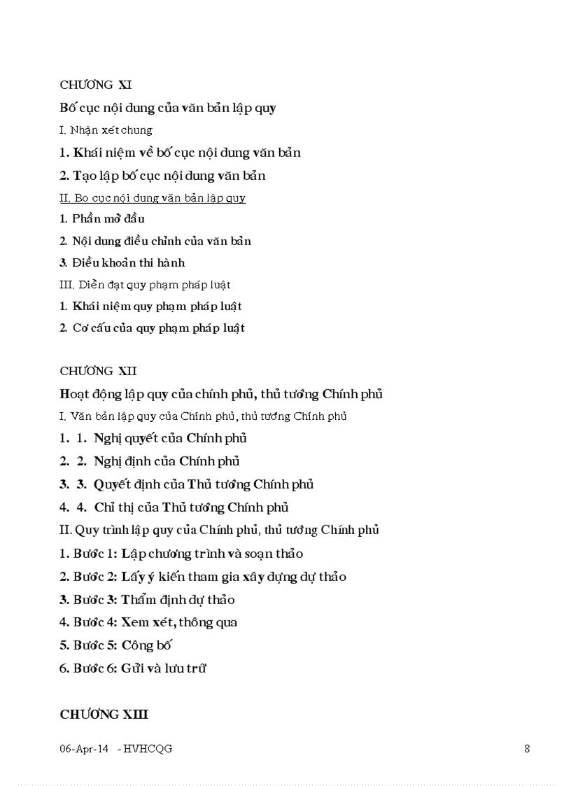 image for page Kỹ thuật xây dựng và ban hành văn bản quản lý hành chính nhà nước 1