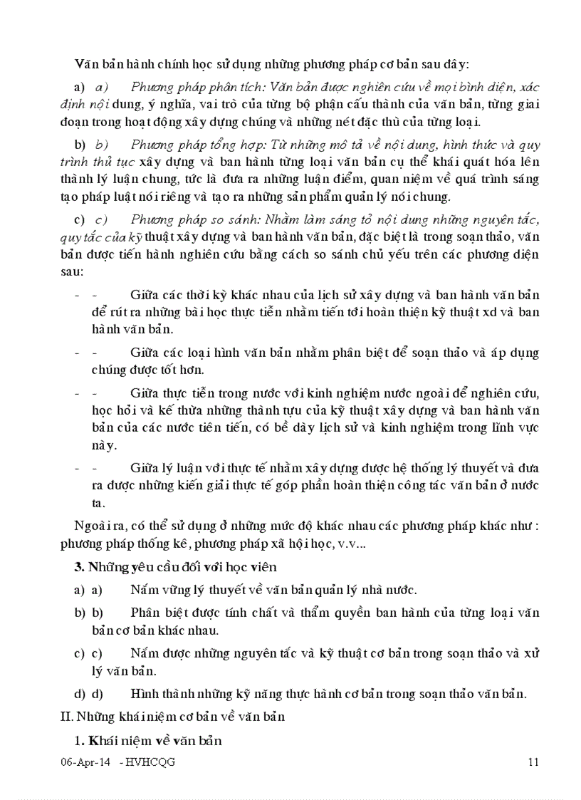 image for page Kỹ thuật xây dựng và ban hành văn bản quản lý hành chính nhà nước 1