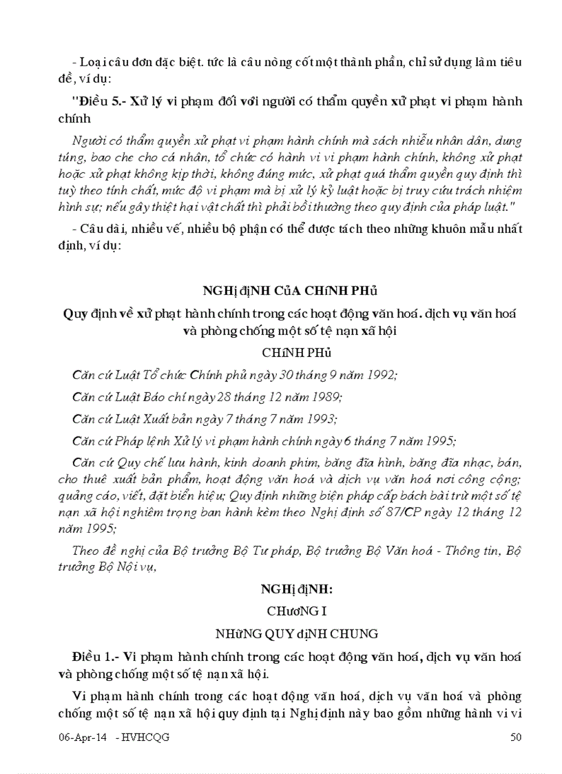 image for page Kỹ thuật xây dựng và ban hành văn bản quản lý hành chính nhà nước 1