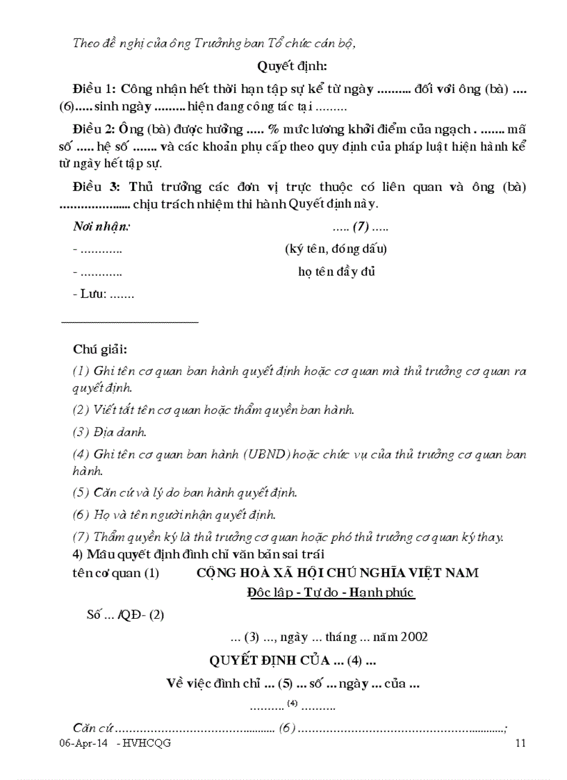 image for page Kỹ thuật xây dựng và ban hành văn bản quản lý hành chính nhà nước Phần 2