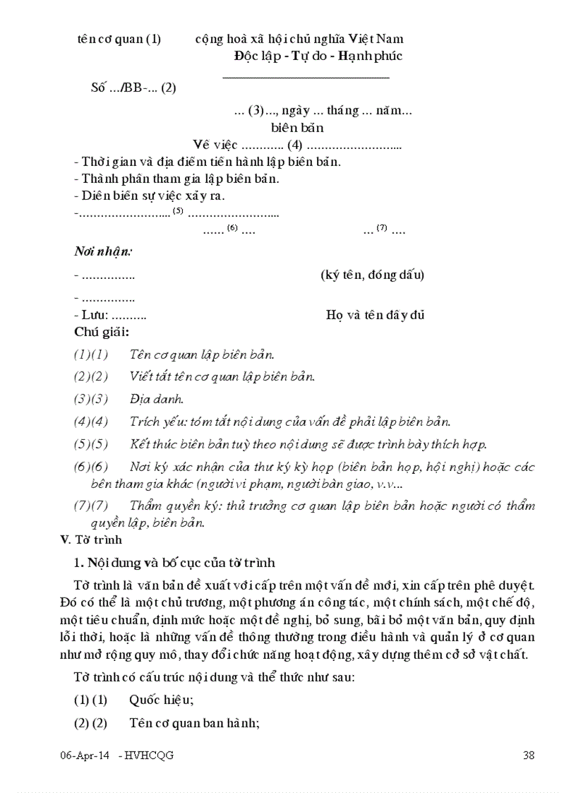 image for page Kỹ thuật xây dựng và ban hành văn bản quản lý hành chính nhà nước Phần 2