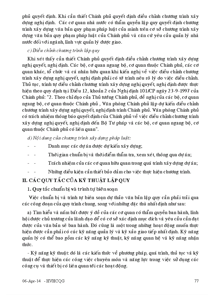 image for page Kỹ thuật xây dựng và ban hành văn bản quản lý hành chính nhà nước Phần 2