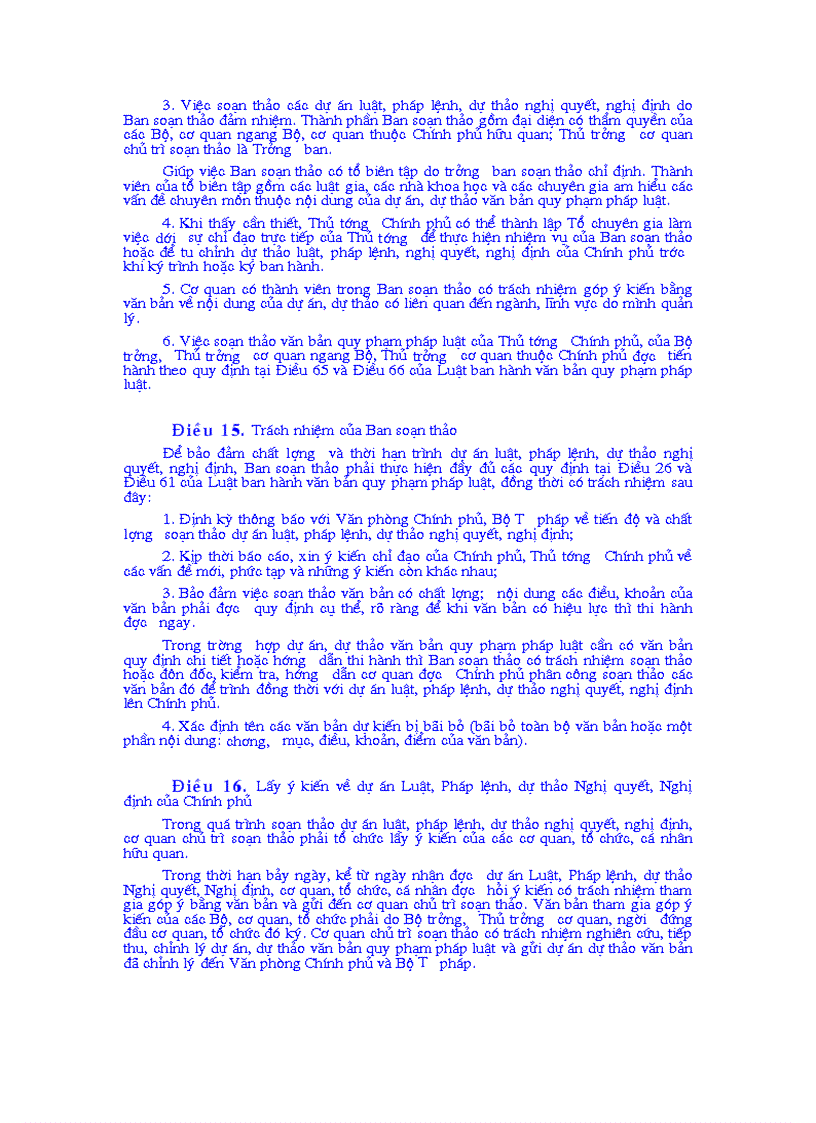 image for page Nghị định của Chính phủ số 101 CP ngày 23 tháng 9 năm 1997 quy định chi tiết thi hành một số điều của Luật ban hành văn bản quy phạm pháp luật