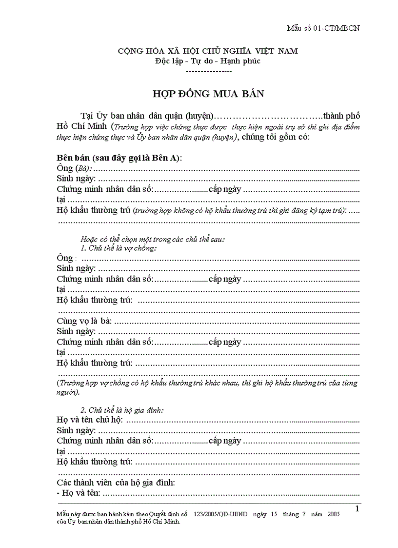image for page Hợp đồng mua bán