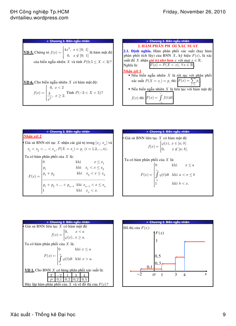 image for page Xác suất thống kê bảng phân phối bài tập trắc nghiệm xác suất thống kê