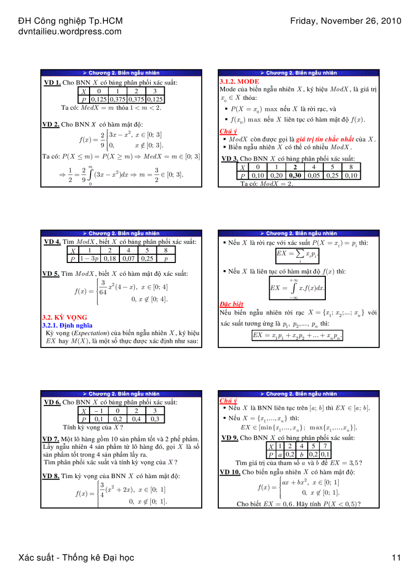 image for page Xác suất thống kê bảng phân phối bài tập trắc nghiệm xác suất thống kê