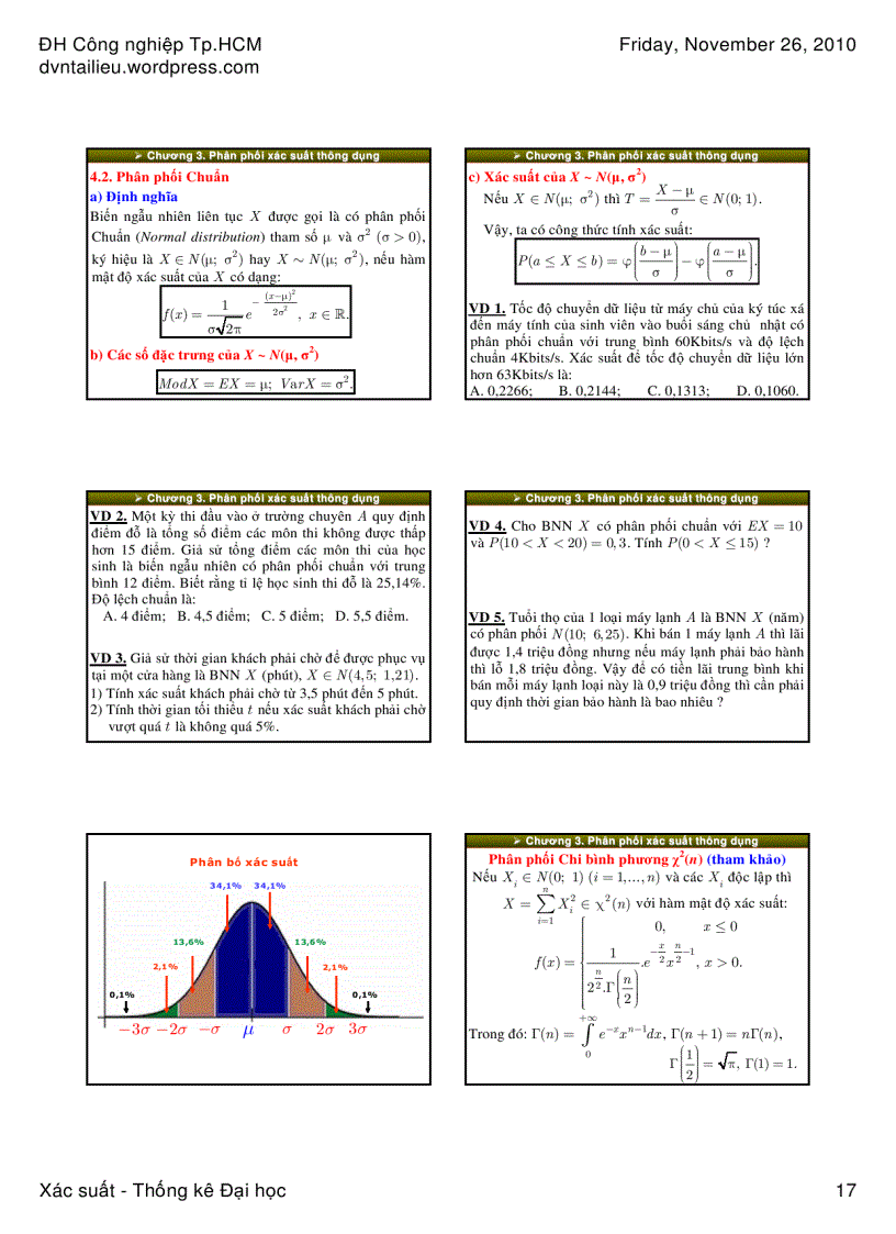 image for page Xác suất thống kê bảng phân phối bài tập trắc nghiệm xác suất thống kê