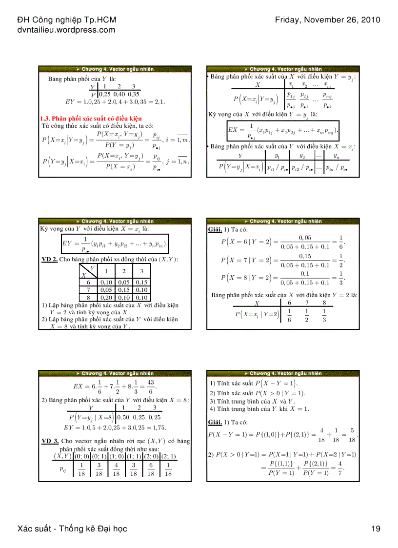 image for page Xác suất thống kê bảng phân phối bài tập trắc nghiệm xác suất thống kê