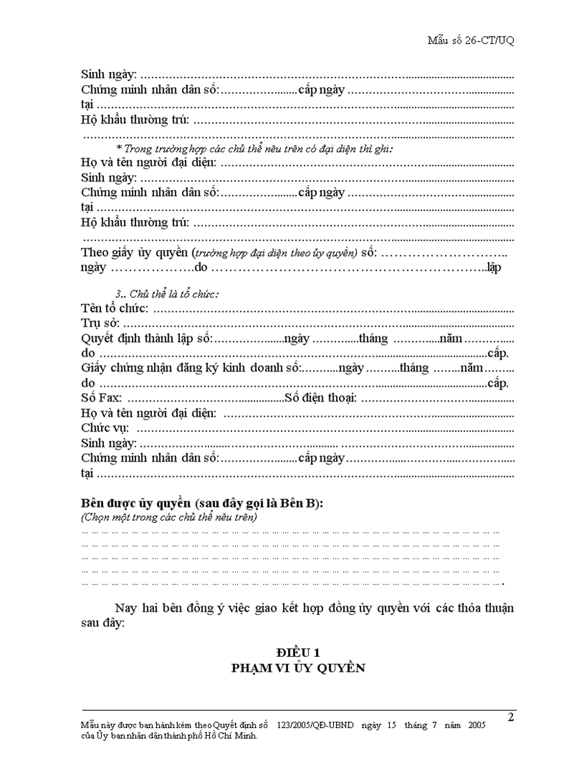 image for page Hợp đồng ủy quyền