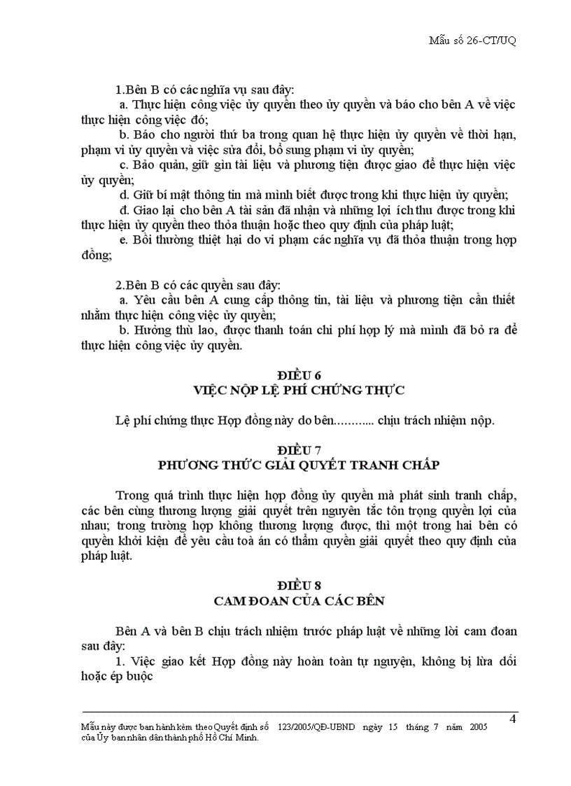 image for page Hợp đồng ủy quyền