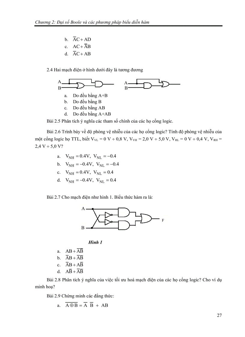 image for page Giáo trình Điện tử số Học viên bưu chính viễn thông