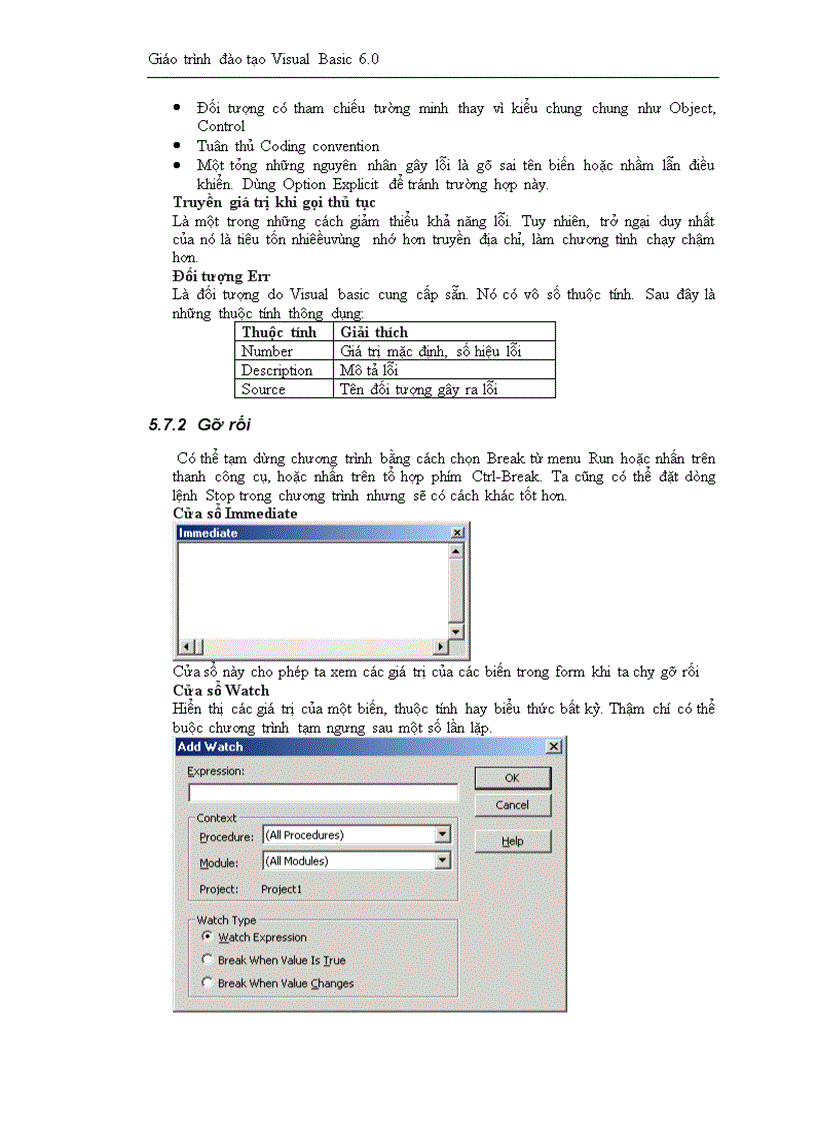 image for page Giáo trình đào tạo Visual Basic 6 0 FPT Software Solution